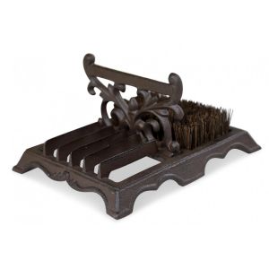 Décoration d'Autrefois Decoration D ’ Autrefois - Gratte-Pied Fonte Marron 26.5x21x13.5cm - Marron