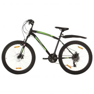 Image de VidaXL Vélo de montagne 21 vitesses Roues de 26 pouces 42 cm Noir