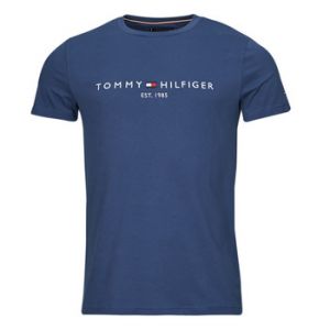 Tommy Hilfiger T-shirt droit signature coton organique