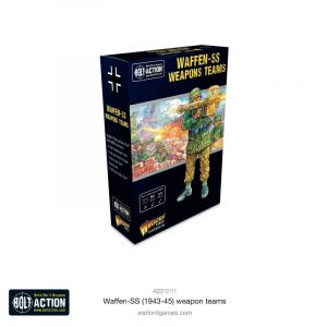 Warlord games Jeu de figurine Waffen-SS (1943-45) Weapons Teams Extension de jeux de figurines - WL-402212111
