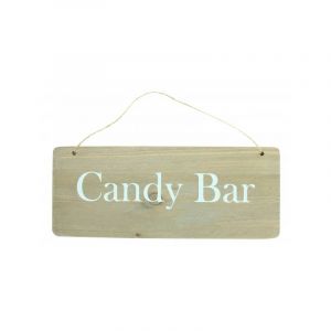 Candy Pancarte Bar (25 cm) - Bois