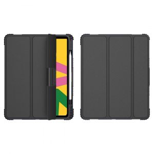 Akashi Etui Folio Stand Noir iPad 10.2"