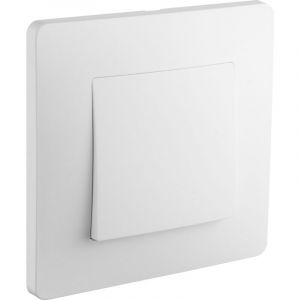 Debflex Interrupteur à encastrer caly 1 pièce(s) poussoir blanc caly