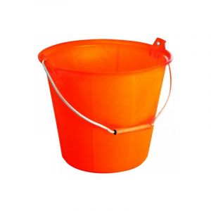Taliaplast Seau pro taliafluo orange 13l poignee+ergots anse 5,3mm 310129 - Orange