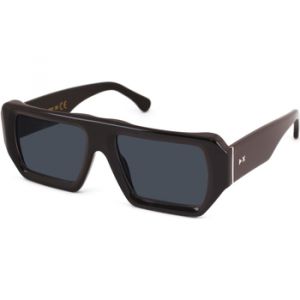 Xlab Unisex NOSY BE Lunettes de soleil Acétate Noir Fumée Carré Polarisé
