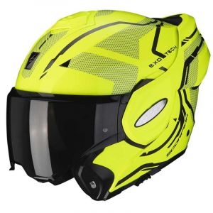 Scorpion Casque Exo EXO-TECH - SQUARE FLUO