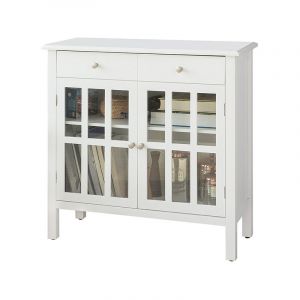 Image de Sobuy FSB23-W Buffet Commode Meuble de Rangement Armoire de Rangement pour Salon, Chambre, Couloir, Cuisine