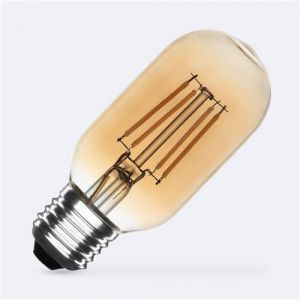 TechBrey Ampoule LED Filament E27 4W 470 lm Dimmable T45 Gold Blanc Chaud 2700K