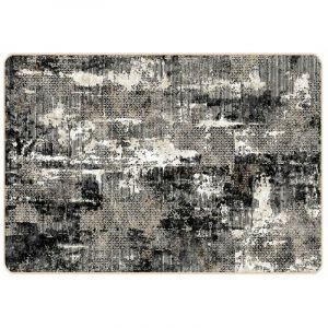 VidaXL Tapis Lavable Antid&eacute;rapant, Moquette de Sol, Carpette de Chambre &agrave; Coucher Salon Salle de S&eacute;jour, Moderne, Multicolore 120x180 cm
