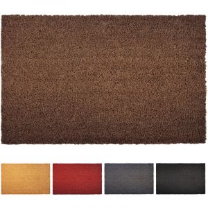 Casa Pura - Paillasson en Fibres de Noix de Coco Marron 17 mm 40 x 60 cm