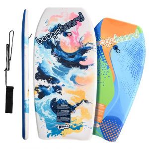 Wham-O Lot de 2 Planches de Boogie Bodyboard pour Enfants 8+ – Courbe/Vague