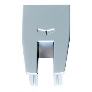 Embout cache pince Xperta pour vantail coulissant en verre 10 mm ARGENTA