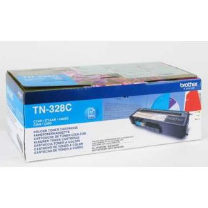 Image de Brother TN-328C - Toner cyan 6000 pages