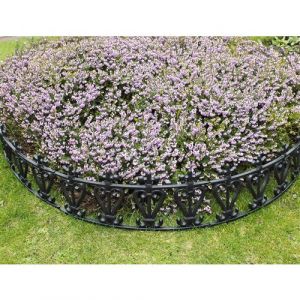 Image de Outiror BARRIERE JARDIN FORME ARRONDIE lot de 6