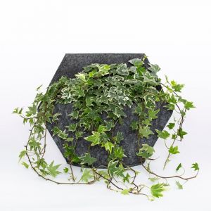 Pot mural textile, blanc