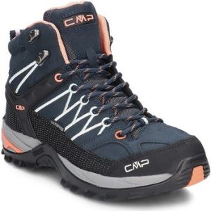 CMP Rigel Mid WP, Chaussures de Randonnée Hautes Femme, Bleu B Blue Giada Peach 92ad, 41 EU