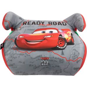 Disney Siège d'Alzabimbo Cars pour la sécurité des enfants avec une hauteur de 125 à 150 cm avec graphiques McQueen sur fond gris