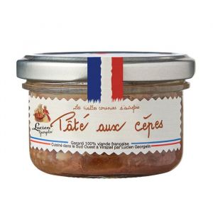 Lucien georgelin Paté aux cèpes le bocal de 70g