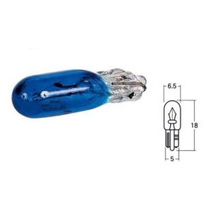 Image de Cyclingcolors AMPOULE 12V 1.7W T6.5 BLEU COMPTEUR LAMPE FEU PHARE VOITURE AUTO MOTO SCOOTER TEMOIN VOYANT TABLEAU DE BORD PLAQUE IMMATRICULATION