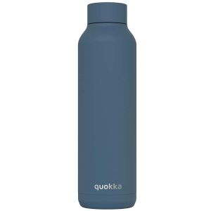 Quokka SOLID STONE BLUE | BOUTEILLE THERMOS EN ACIER INOXYDABLE 630 ML