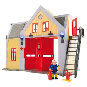 Image de Smoby Caserne de pompiers Sam le Pompier