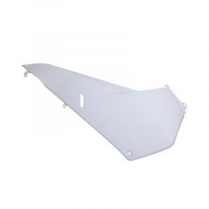 1tek origine Carenage-dessous de tablier av maxiscooter adaptable yamaha 500 tmax 2008+2011 blanc brillant droit -p2r-