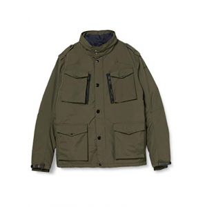 Schott Parka FIELD - Couleur XXL,S,M,L,XL,3XL,EU 4XL,FR 52,EU 5XL - Taille Kaki