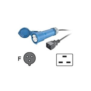 APC AP9899 - Câble d'alimentation C20 vers IEC309 (16A) 2.5m