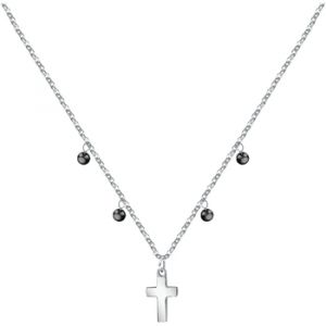 Collier LA PETITE STORY pour femme en Laiton serti de zircon - 0.015 g - taille : 405CM - LPS10ASF07
