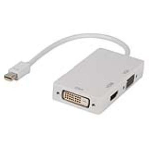 Image de Nds VLMP37465W0.20 - Adaptateur multiple mini DisplayPort vers DVI + VGA + HDMI 0,20 m