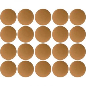 Cyclingcolors 20x cache vis capuchon torx T25 protection bouchon recouvrement meuble, chêne (Dub)