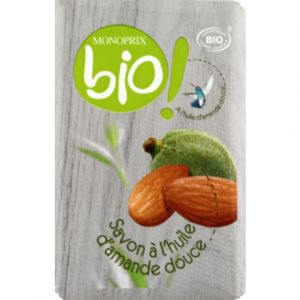 Image de Monoprix Bio Savon bio à l'huile d'amande douce - Le savon de 150g