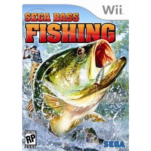 Sega Bass Fishing + Canne à pêche [Wii]