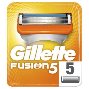 Gillette Lames de Rasoir FUSION - Les 5 recharges