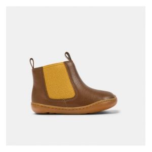 Image de Camper Pour enfant. Peu Cami Leather Ankle Boots brown