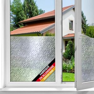 DC Fix Film fenêtre anti regard autocollant Neige - opaque adhésif et décoratif brise-vue cache - pour vitre, vitrage, douche - 45 cm x 2 m