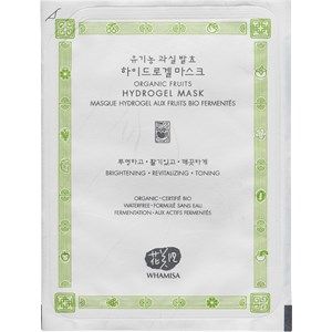 Image de Whamisa Facial care Mask Organic Fruits Hydro Gel Facial Mask 33 g