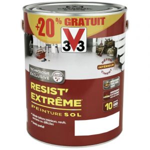 V33 Peinture Sol Resist' Extrême Blanc 3 l