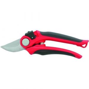 JARDIN PRATIQUE Sécateur OZAKI - Manche bi-matiere - Lame en acier traité - Vérouillable - Sécateur OZAKI avec manche bi-matière et Lame en acier traité et vérouillable