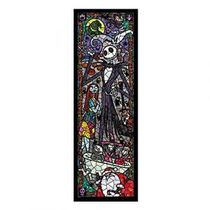 Tenyo 456-piece jigsaw puzzle Stained Art Nightmare Before Christmas tightly series