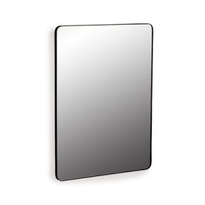 Serax Miroir en acier rectangulaire noir 55x40cm