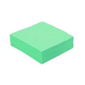 40 serviettes cocktail papier 25cm aqua - dart 149601