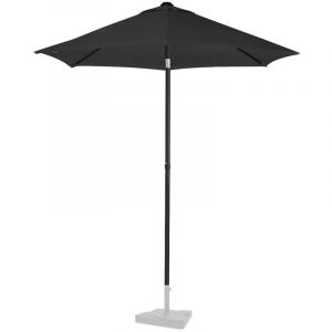 Vonroc - Parasol Torbole - Ø200cm - Parasol Premium Anthracite/Noir