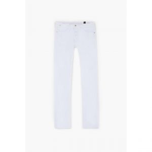 Le Temps des Cerises Jeans ajust&eacute; stretch 700/11, longueur 34 blanc Cael en coton