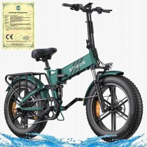 Engine Pro 2.0 Vélo Électrique 32km-H 52v 16ah 1200w Cadre 20'' Roue Aluminium 20" Vert