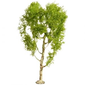 Noch Arbre Miniature en Bouleau détaillé, 21 cm de Haut pour Les écartements de Voie H0, TT, N, Z, Parfait pour Les paysages modèles, la Construction de dioramas, Les Wargaming et Le Bricolage