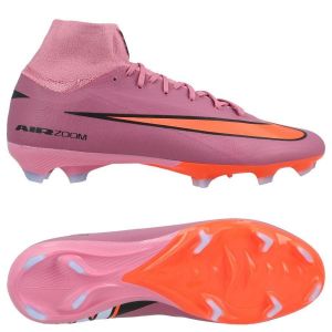 Nike Air Zoom Mercurial Superfly 10 Pro Fg Scary Good - Magic Flamingo/noir/orange - Herbe Naturelle (Fg), pointure 43 - ['Rose'] - Taille 43
