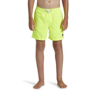 Quiksilver Maillot de bain Everyday Solid Volley 14 vert fluo pour enfant - 10