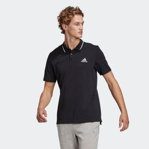 Adidas Polo AEROREADY Essentials Piqué Small Logo Noir - Noir - Taille Medium