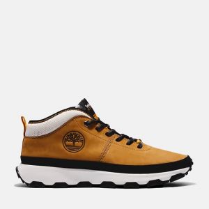 Timberland Winsor Trail Mid Leather - Chaussures homme Wheat Nubuck 43